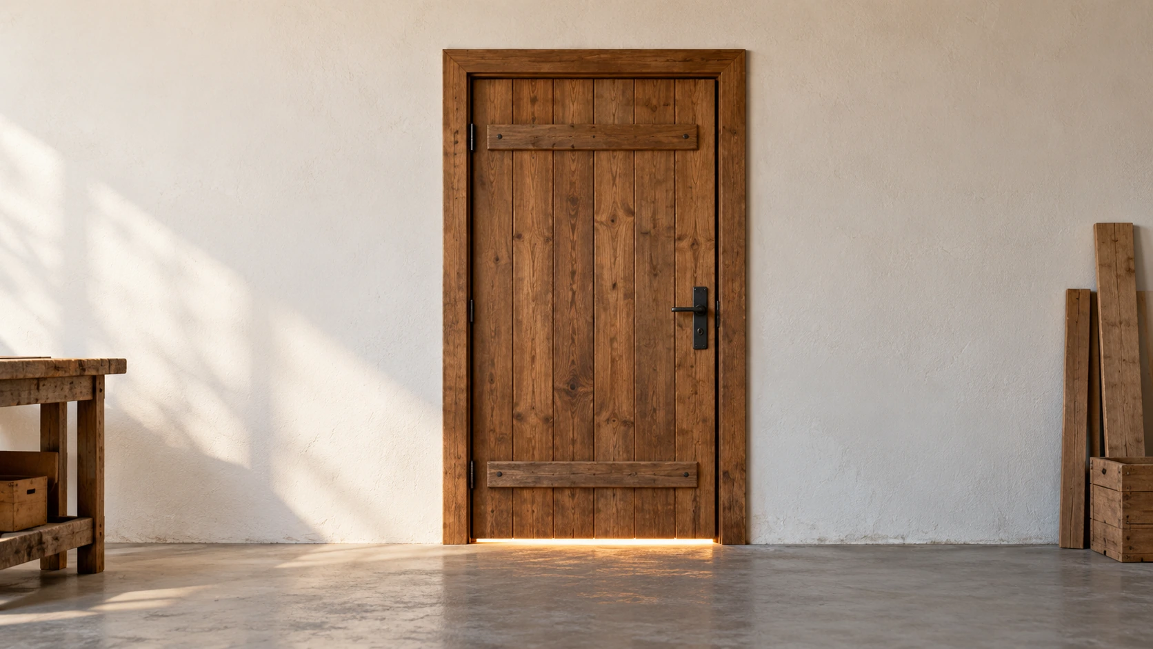 Noé devant la porte